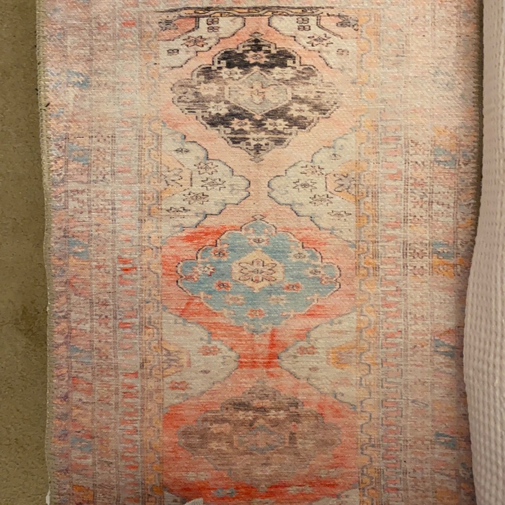 Hand-sewn rug size 2 x 3